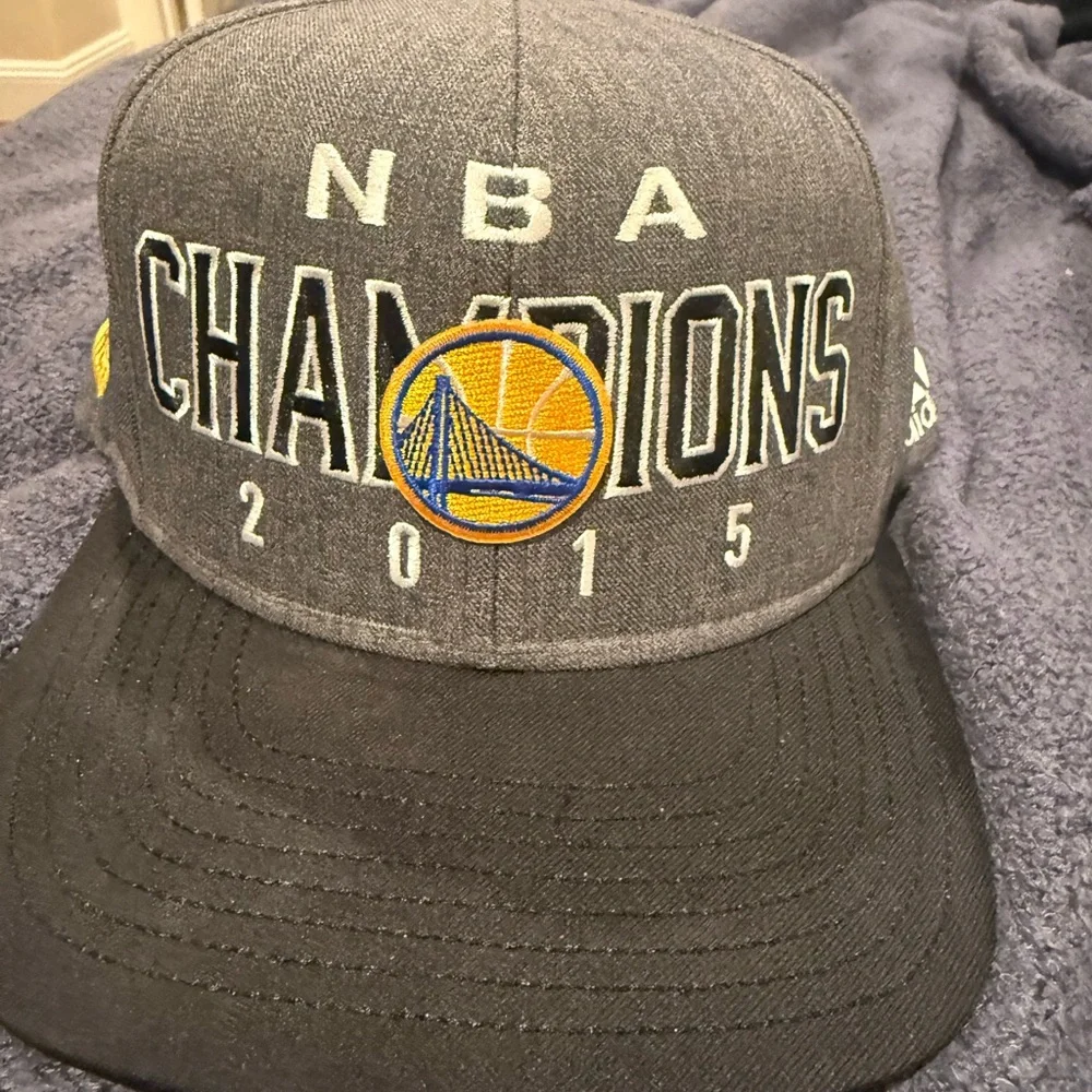 2015 Golden State Warriors NBA Champions Hatp
